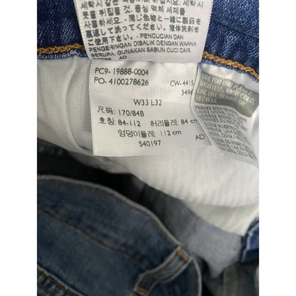 Levis Women’s 415 Relaxed Bootcut Denim Jeans Medium Wash 33 - Picture 8 of 8